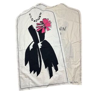 Lanvin for H&M Women's Set of 3 Garment Bags 2010 Limited Edition